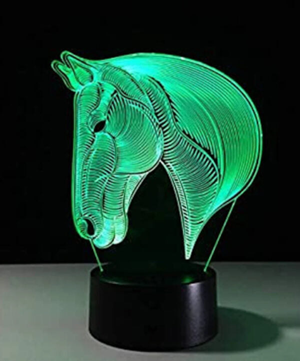 Lámpara caballo