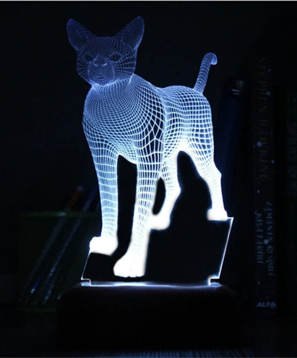 Lámpara gato