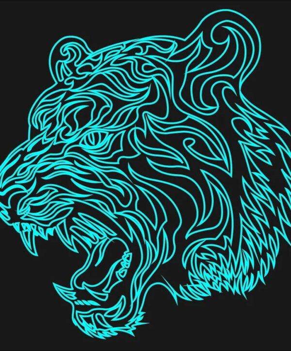 Lámpara tigre