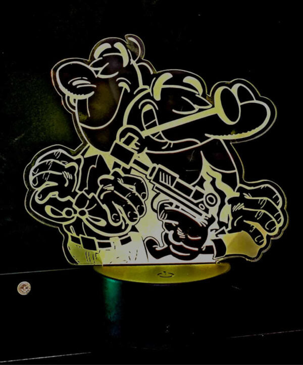 Lámpara Decorativa Mortadelo y Filemón